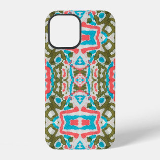 Ikat Etnische Abstracte Patroon. Shaman Pattern. P iPhone 12 Hoesje