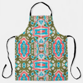 Ikat Etnische Abstracte Patroon. Shaman Pattern. P Schort (Voorkant)