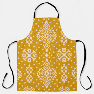 Ikat folklore ornament - etnische textuur. schort