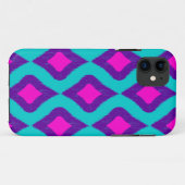 Ikat geïnspireerd patroon Case-Mate iPhone case (Achterkant (horizontaal))