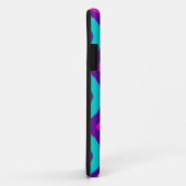 Ikat geïnspireerd patroon Case-Mate iPhone case (Achterkant/rechts)