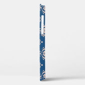 Ikat Geometrische Folklore Damask Ornament Case-Mate iPhone Case (Achterkant / Links)