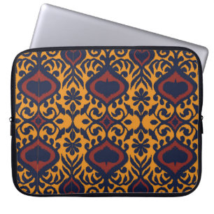 Ikat geometrische folklore-versiering. Oriental da Laptop Sleeve