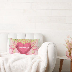 iKat Girly Swirly Heart Pillow Kussen