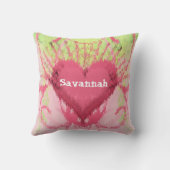 iKat Girly Swirly Heart Pillow Kussen (Achterkant)