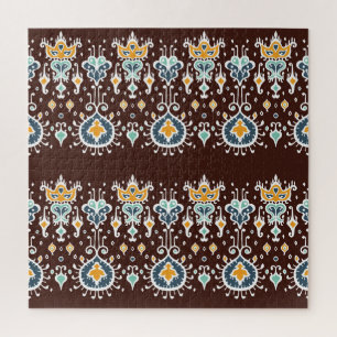Ikat Inspiratie: Oosterse Elegantie Legpuzzel