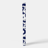 Ikat Moorish Damask - indigo en white Case-Mate iPhone Case (Achterkant / Links)