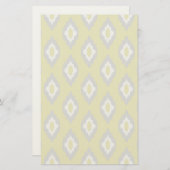 Ikat  patroon briefpapier (Voorkant / Achterkant)