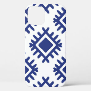 Ikat patroon Etnische tribale Amerikaanse ameriek iPhone 12 Hoesje