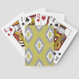 Ikat  patroon pokerkaarten