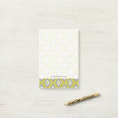 Ikat  patroon post-it® notes (Op bureau)