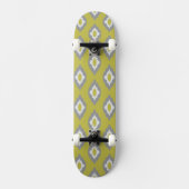 Ikat patroon skateboard (Voorkant)