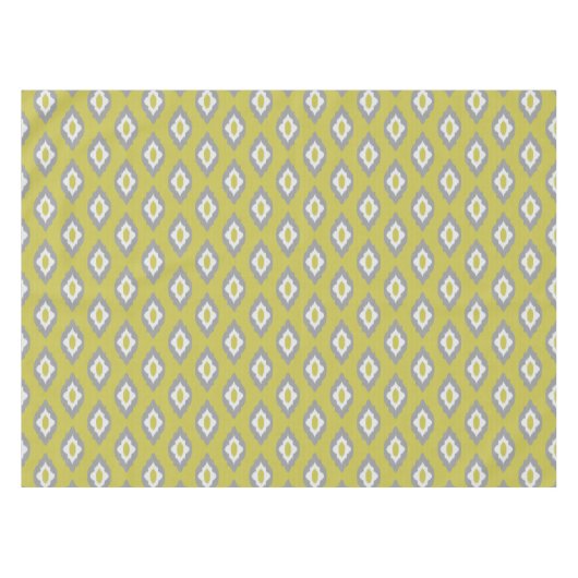 Ikat  patroon tafelkleed (Voorkant (Horizontaal))