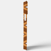 Ikat Pattern - Brown, Rust and Cream Case-Mate iPhone Case (Achterkant / Rechts)