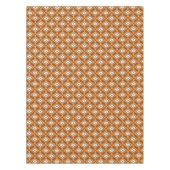 Ikat Pattern - Brown, Rust and Cream Tafelkleed (Voorkant)