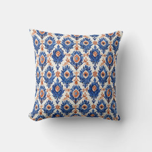 Ikat Pattern Fabric Kussen