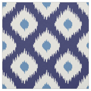 Ikat Pattern Fabric Stof