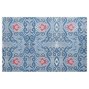 IKAT Pattern Gypsy Boho Bohemian Trendy Stof
