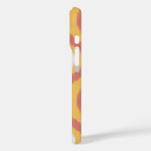 Ikat Series Ogee Sinaasappel Case-Mate iPhone Case (Achterkant / Links)