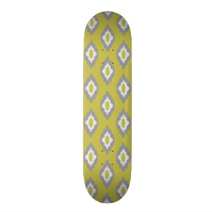 Ikat vintage patroon skateboard