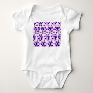 Ikat Waterverf: Tribal etnische naadloos Romper