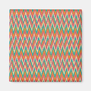 iKat Zigzag Design Spice Colors Magneet