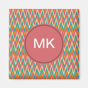 iKat Zigzag Design Spice Colors Magneet