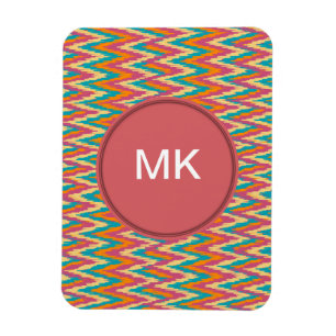 iKat Zigzag Design Spice Colors Magneet