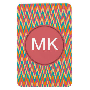 iKat Zigzag Design Spice Colors Magneet