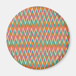 iKat Zigzag Design Spice Colors Magneet