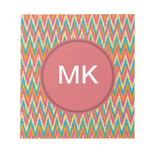 iKat Zigzag Design Spice Colors Notitieblok