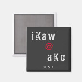 ikaw ako magnet magneet (Voorkant / Achterkant)