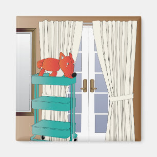 IKEA Interieurs Fox Magnet Magneet