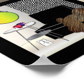 Ikea Interiors Poster - Zwarte grens (Hoek)