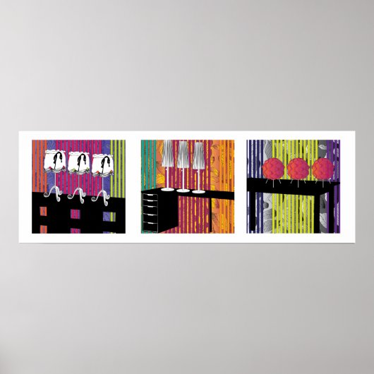 Ikea Lampes Trois Poster (Devant)