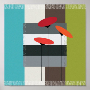 Ikea lance une affiche de rayures