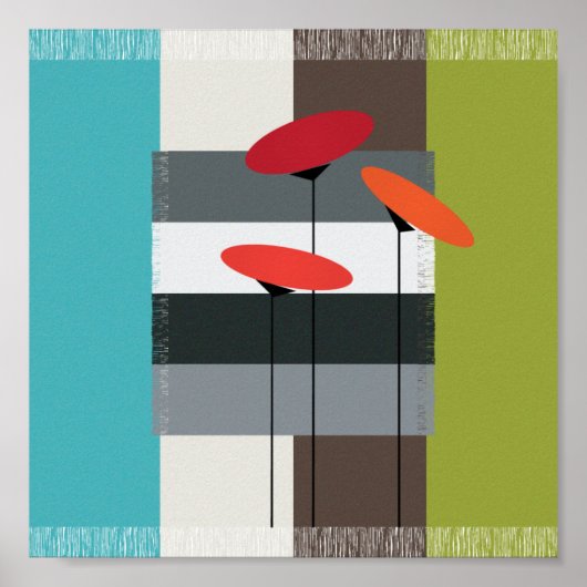 Ikea Throws Stripes Poster (Voorkant)