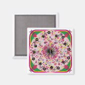 IKEA vloerkleden roze cirkel magneet (Voorkant / Achterkant)