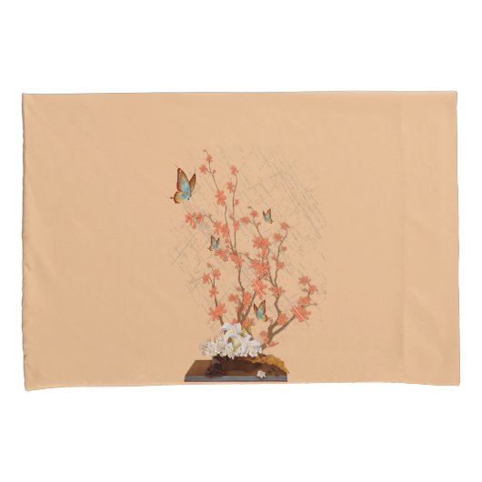 Ikebana-beeldscherm Kussensloop (Voorkant-Rechts)