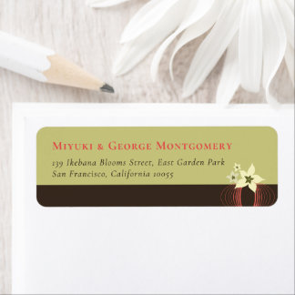 Ikebana Frangipani Roze Tropische Bloem Bruiloft Etiket