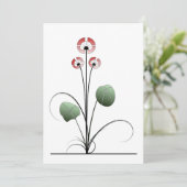 Ikebana kaart (Staand voorkant)