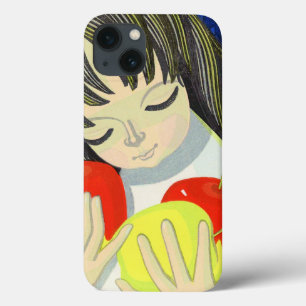 Ikeda Shuzo Apple Song leuke kleine kawaii-meisjes iPhone 13 Hoesje