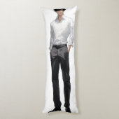 Ikemen Anime Man Lichaamskussen (Achterkant (Verticaal))