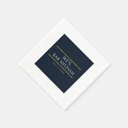 Ike's Bar Mitswa servetten (Hoek)