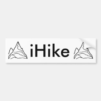 ikGaWandelen Bumpersticker