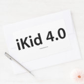 iKid 4.0 Stickers rechthoek (Envelop)