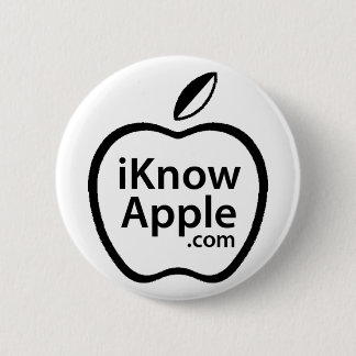 iKnow Apple-Button Ronde Button 5,7 Cm