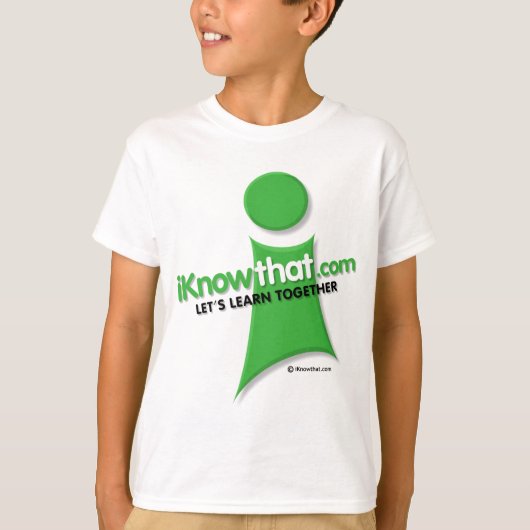 iKnowthat.com Logo T-shirt (Voorkant)
