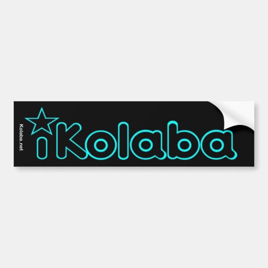 iKolaba-bumpersticker Bumpersticker (Voorkant)