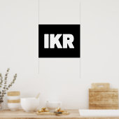 IKR | Poster textuel (Cuisine)